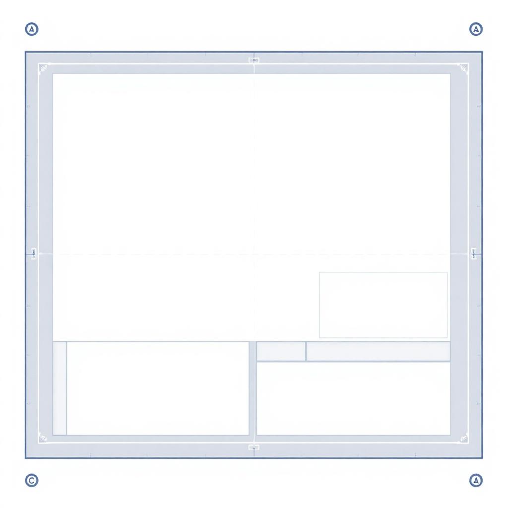 Cartouche des droits inspiré d’un plan : zones auteur, partenaires, photographe, maître d’ouvrage, statut, autorisation